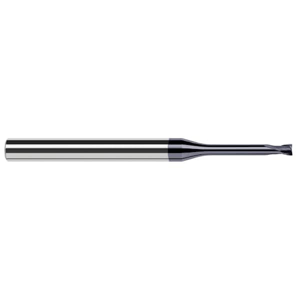 End Mill for Hardened Steels-Corner Radius .093" (3/32)Cutter DIAx.015" (1/64)Radius x.074" L of Cut